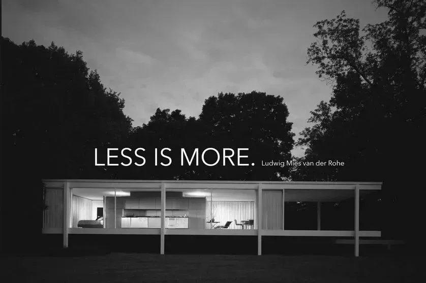 “Less is more” 網(wǎng)頁設(shè)計(jì)中的極簡(jiǎn)風(fēng)格設(shè)計(jì)法你知道嗎？